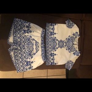 Very nice two piece outfit, only worn once